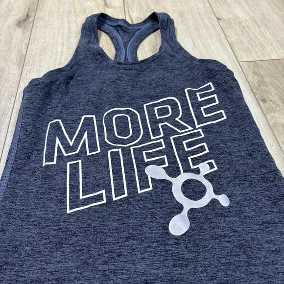 Orange Theory tank top Gray Racerback Extra Small XS Workout Tank‎ Fitted - Picture 2 of 5